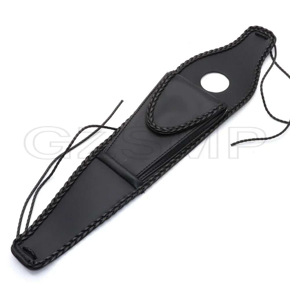 Motorcycle Fuel Tank Cap Cover Panel Pad Bib Bra Bag Trim Pouch for Harley Sportster XL 48 883 1200