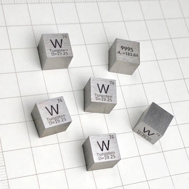 99.99% reinem Wolfram Würfel 10x10x10mm 15mm 20x20x20mm 30x30x30mm Metall W  Cube Element Periodische Tabelle Handwerk Sammlung Dekoration