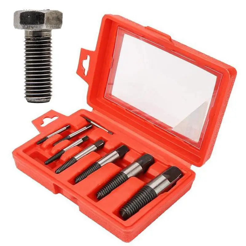 

Bolt Extractor Set Easily Remove Stripped Screws And Broken Bolts Multi-Spline Easy Out Broken Bolt Remover Tools Broken Bolt