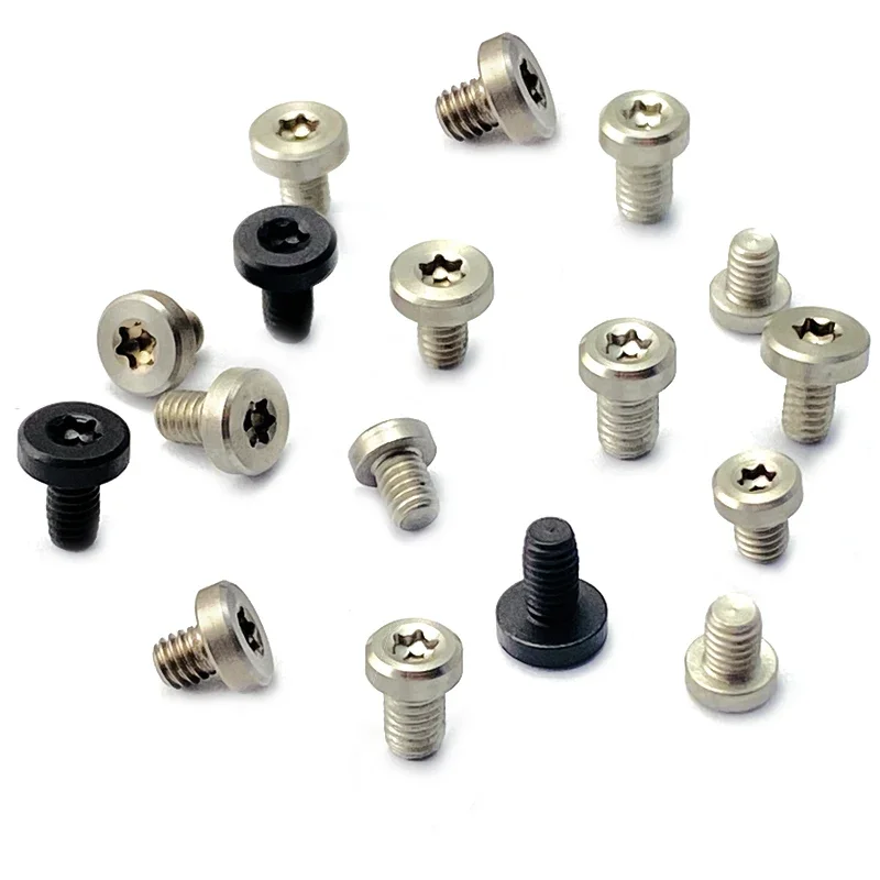 10pieces DIY Knife Handle Screw Folding Knife Shank T8 Plum Screw Oppose Lock Rivet Tools Fastening Screws