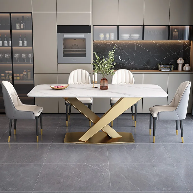

Cheap Modern Dining Room Set Console Nordic Makeup Square Dining Room Set Extending Sillas Comedor Restaurante Furniture HDH