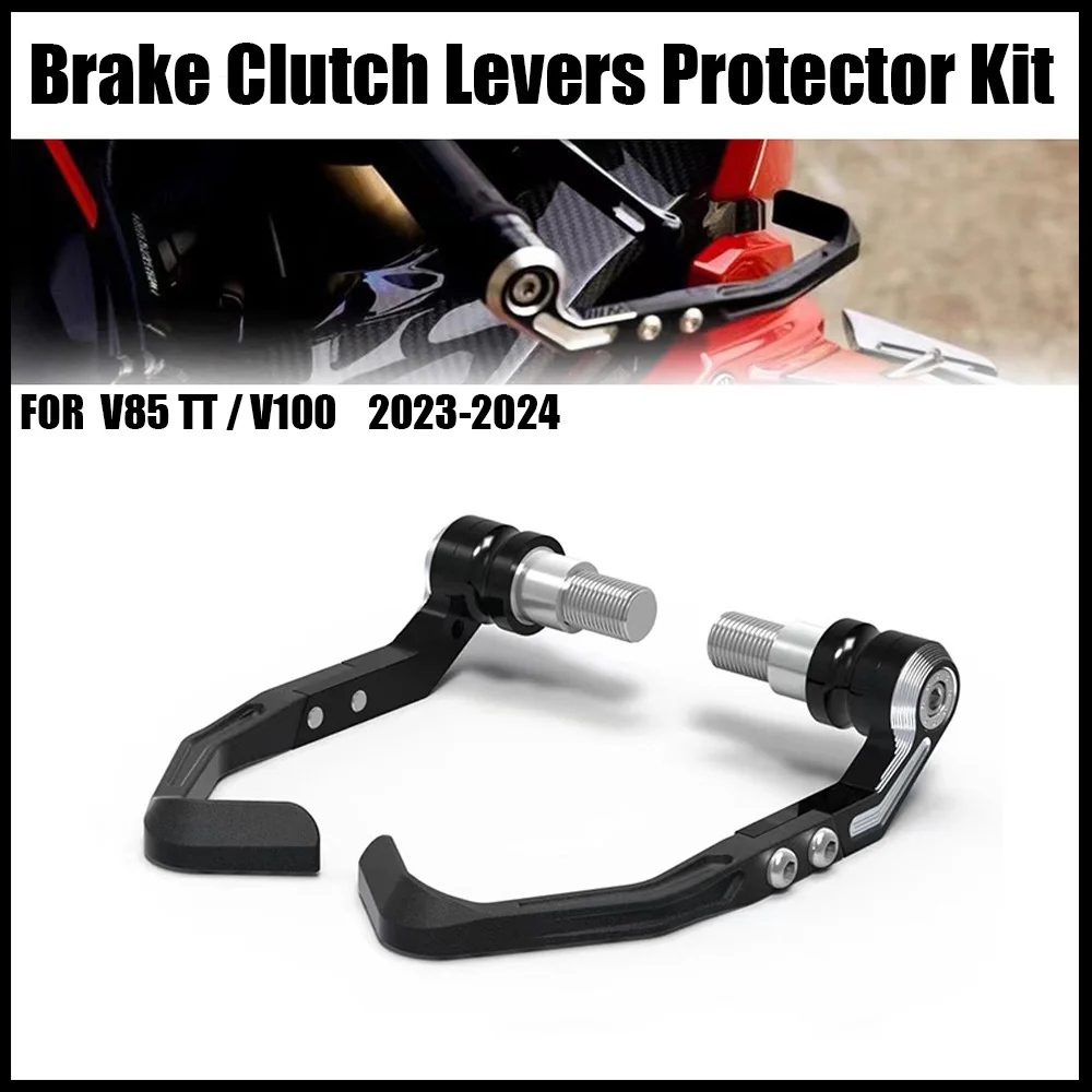 

Motorcycle Brake and Clutch Lever Protector Kit For Moto Guzzi V85 TT / V100 2023-2024