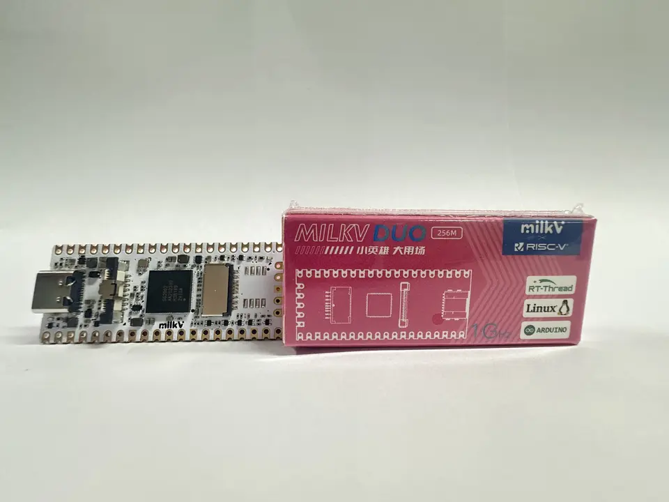 Milk-V Duo 256M MPU Board, 256MB RAM, Linux & RT-Thread RTOS, Dual-System RISC-V + ARM, Free Tutorial for Embedded Learning image 1
