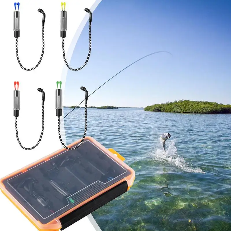 Bite Indicator Carp Alarm Compact Fishing Bite Indicators Sensitive Multi-Functional Fishing Alarm For Stillwater