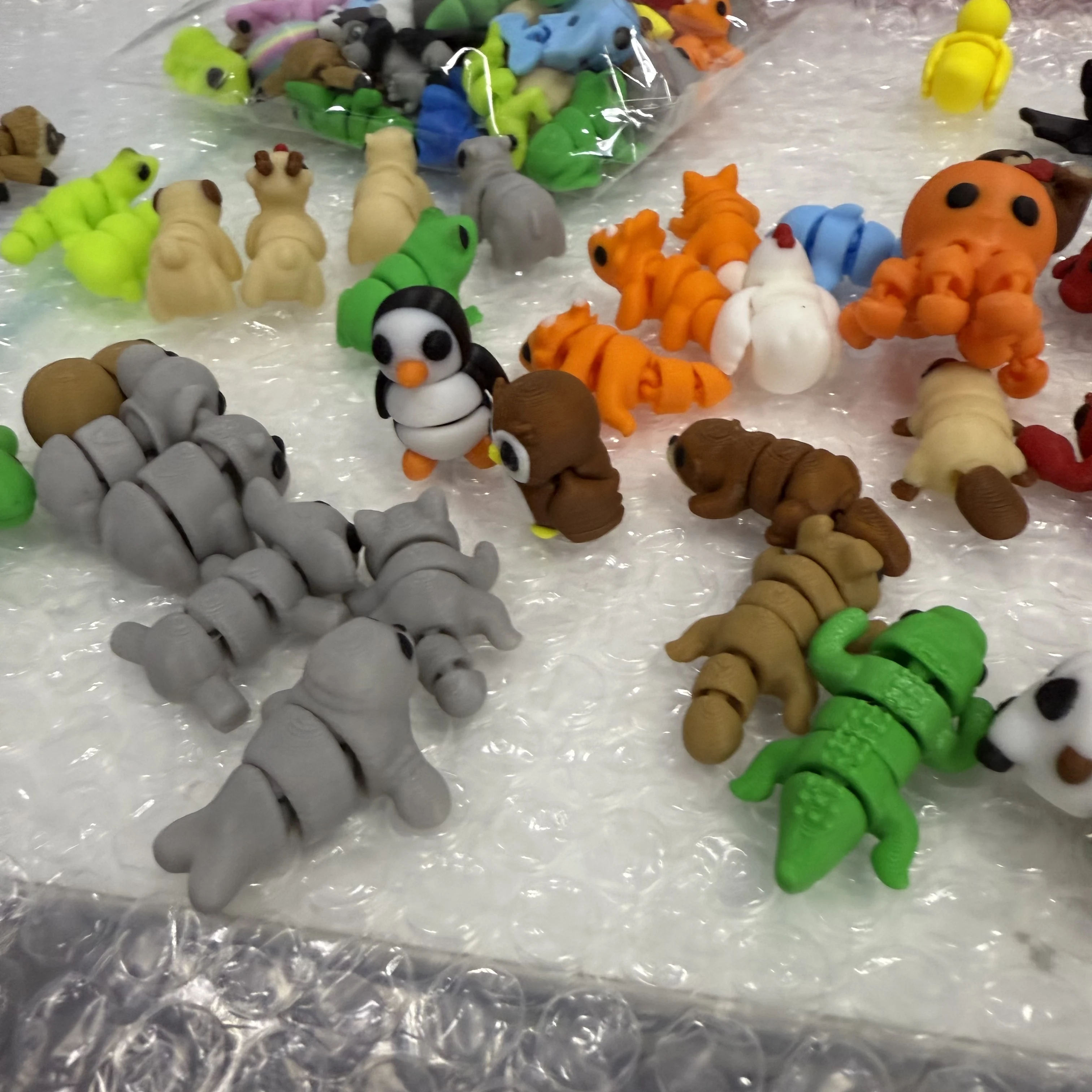 SET RANDOM animaletti Snodabile 3D da 4cm gadget per feste, eventi, natale o bomboniere 15 SET RANDOM animaletti Snodabile 3D da 4cm gadget per feste, eventi, natale o bomboniere - immagine 11