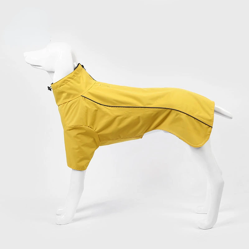 

New Two Legged Pet Raincoat Water Resistant and Warm Raincoat Labrador Alas Medium and Large Pet Raincoat Dog Costume Raincoat
