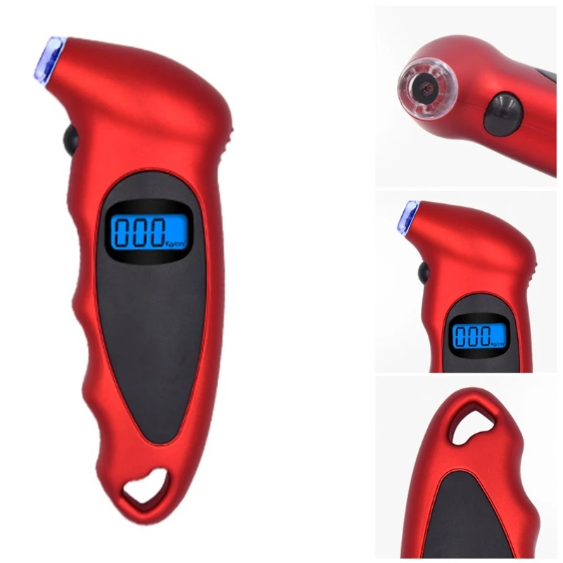 New Tire Pressure Gauge Backlight High precision Digital Tire Pressure