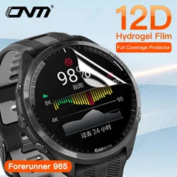 Premium 12D Hydrogel Full Screen Protector - Soft Film (Not Glass) - 10 Pcs (For Garmin 265S)