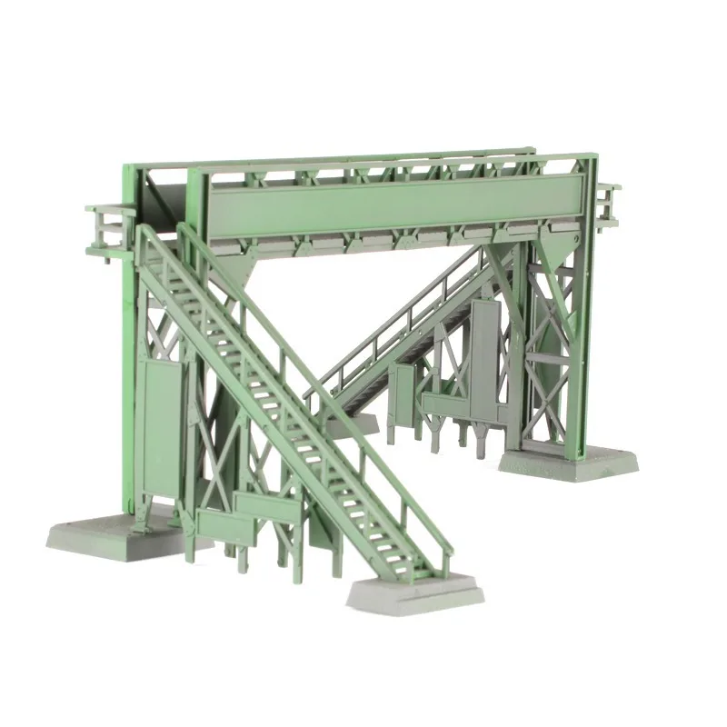 Bachmann Ho 1:87 Simulazione Flyover Train Scene Model Sand Table Modello Di Simulazione Scene Road And Bridge Model