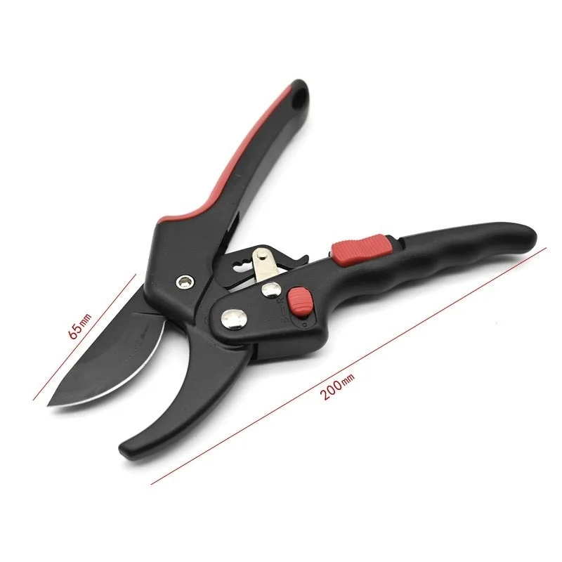 Ratchet Skip Garden Pruning Shear SK5 Steel Scissors Gardening Plant Scissor Branch Pruner Trimmer Tools pruning shears