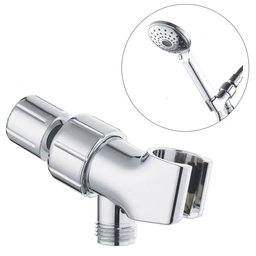 Universal Adjustable Bracket Shower Connector Socket Elbow Joint Shower Head Holder Arm Mounted