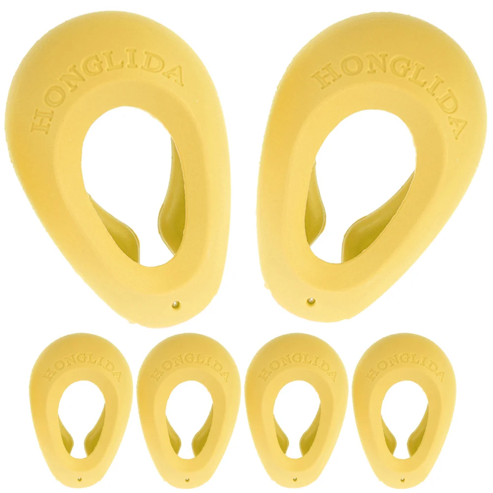 

3 Pairs Protector Woman Hair Dye Hairdressing Ear Caps Silica Gel Silicone Protection