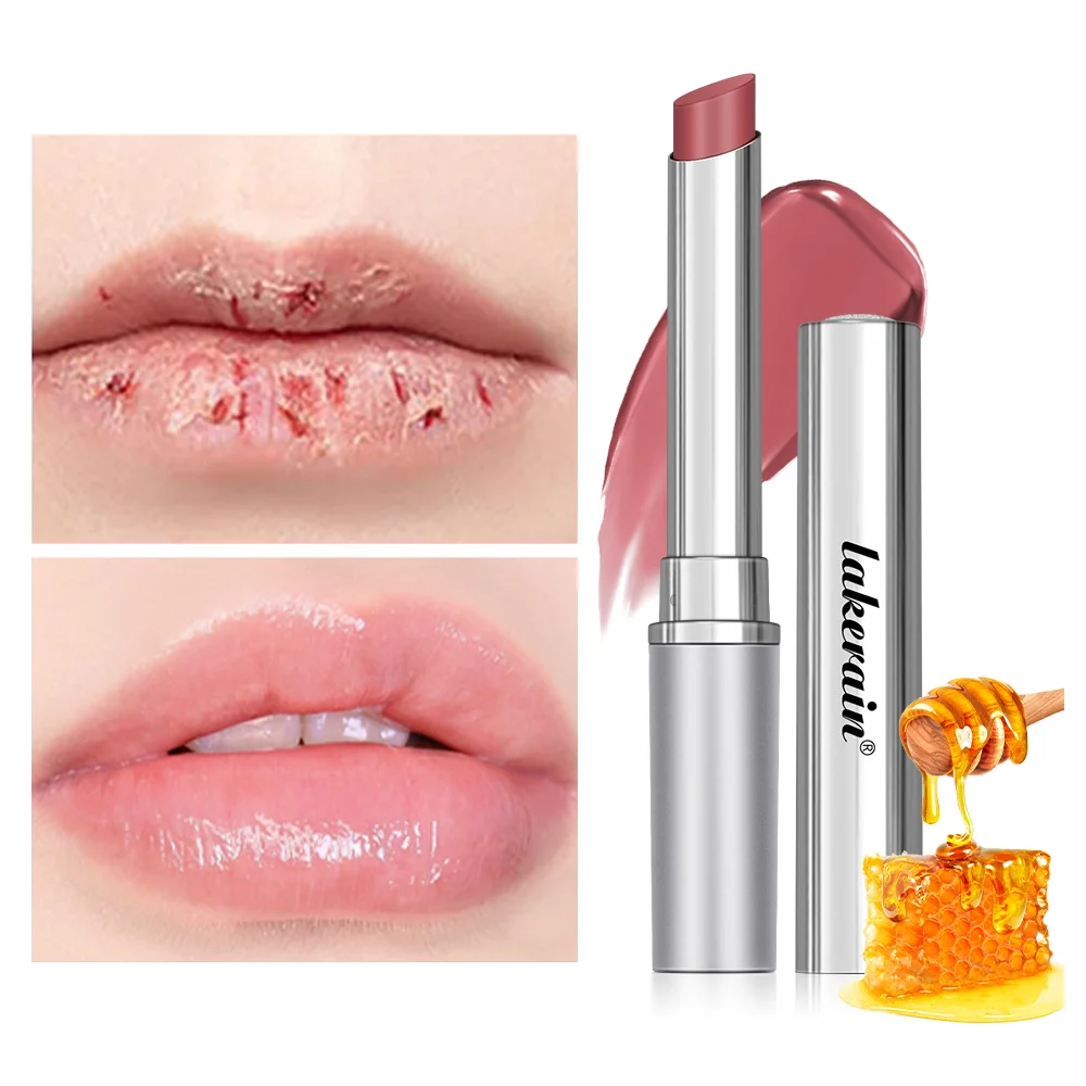 Almost Lipstick Pink Honey Tinted Lip Balm in Black Honey Powerful Lip Repulper Lip Brightening for Dark Lips Exfoliating Care 2