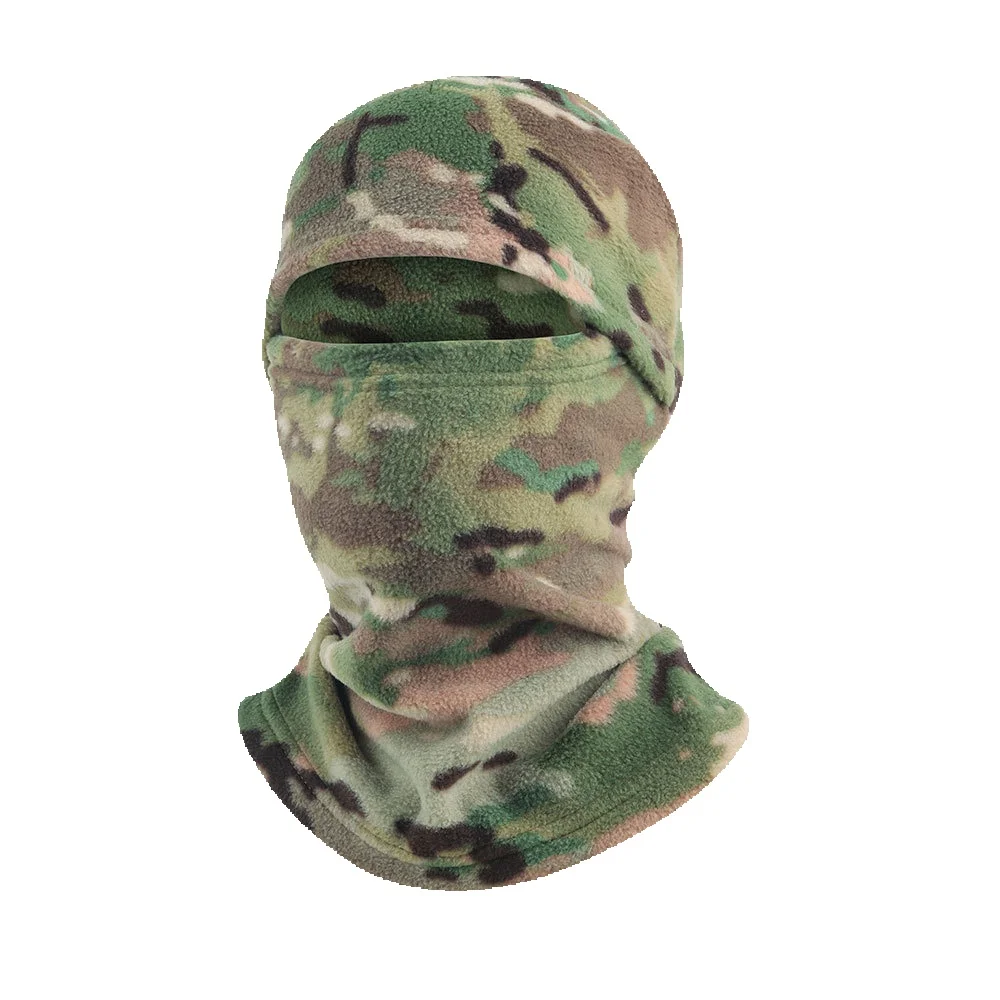 LazyZoom Ruidong Autumn Winter Cycling Fleece Cap Outdoor Cold-Proof Headgear Helmet Liner Windproof Mask Breathable Thermal Hat_voghion.com