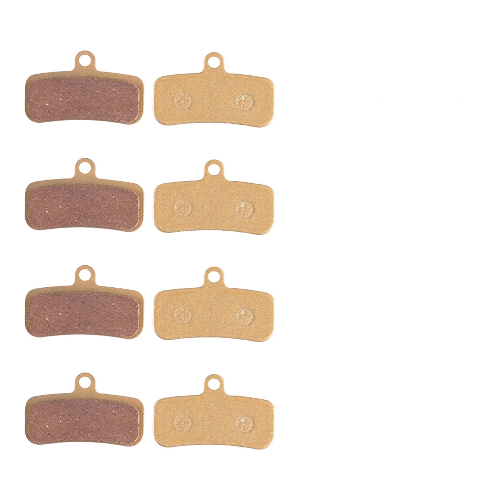 4Pairs Bicycle Brake Pads For -SHIMANO D03S D02S Saint BR-M810 BR-M820 -Deore -XT BR-M8020 BR-M8120 Metal Brake Sheeet