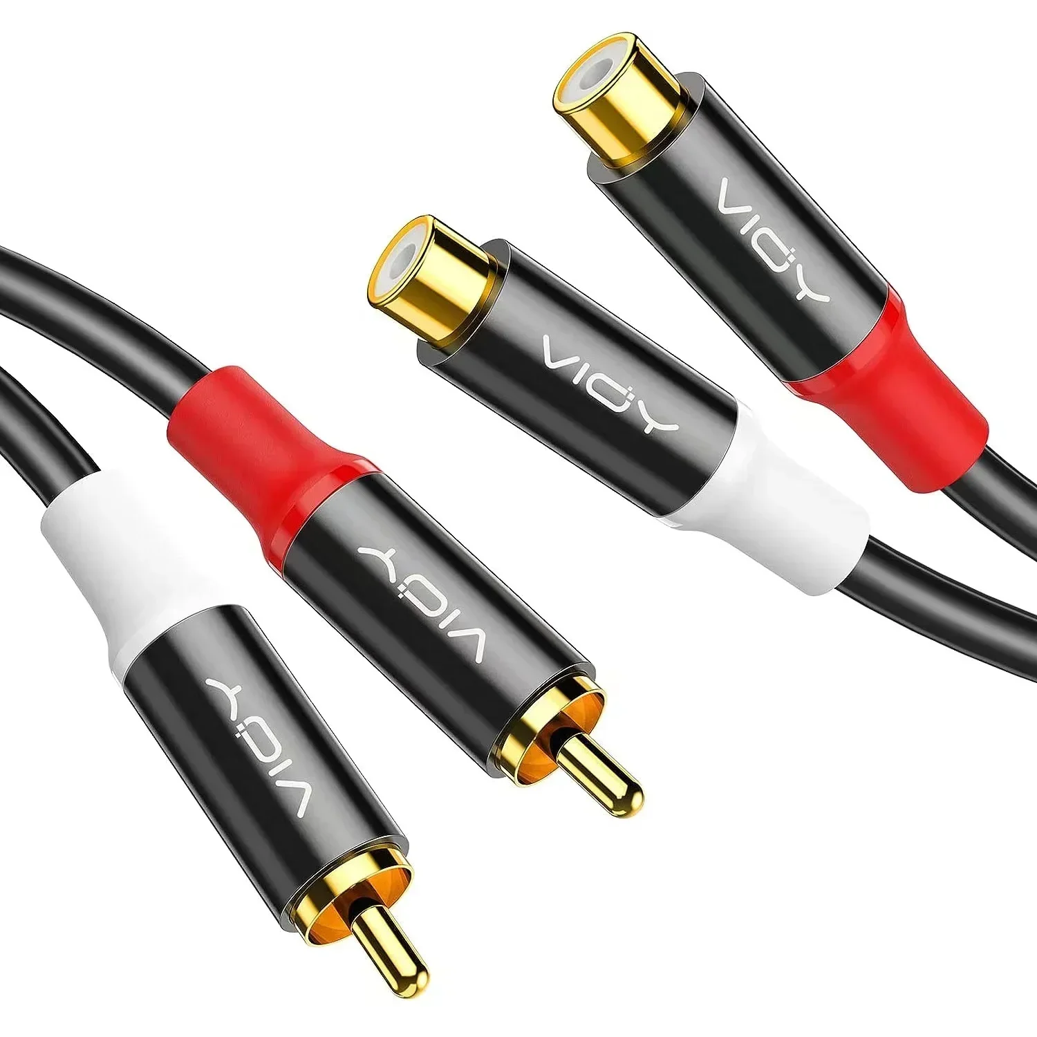 Cavo Stereo 2 Metri Jack 2.5mm Maschio A Femmina Cavo Adattatore Audio Stereo 2,5 Mm Jack A 2,5 Mm Presa, Lunghezza 2 Metri - Perfetto Per Collegamenti Cavo Audio 2.5mm