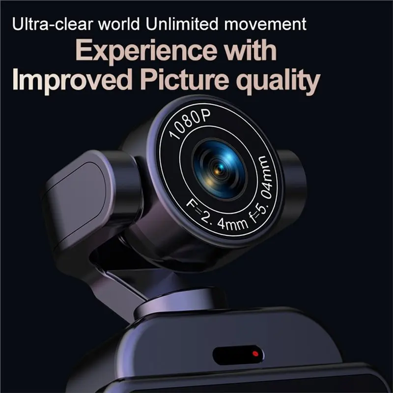 AS95-1080P 휴대용 포켓 Wi-Fi 카메라 360 °   회전형 미니 흔들림 방지 카메라 스포츠 사이클링 레코더 32GB + USB 카드 리더기