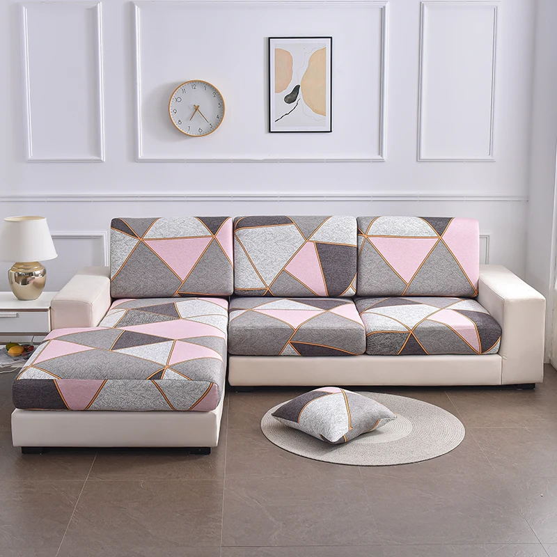 Printed Non-Slip Stretch Sofa Slipcover