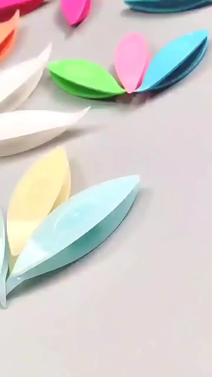 Sourcing Map 5pcs Frivolité Shuttles 77x21x11mm Multicolor Plastic