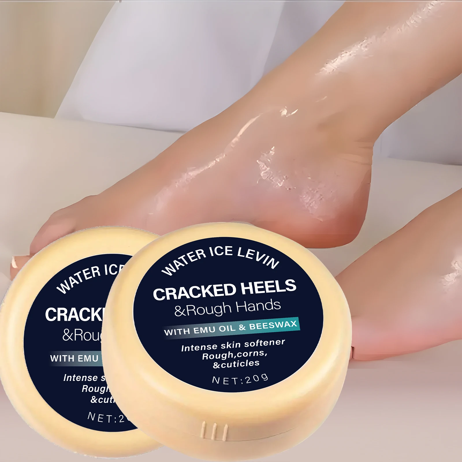 Viral Intensive Repair Foot & Hand Cream: For Rough Cracked Heels | 24H Moisture Lock