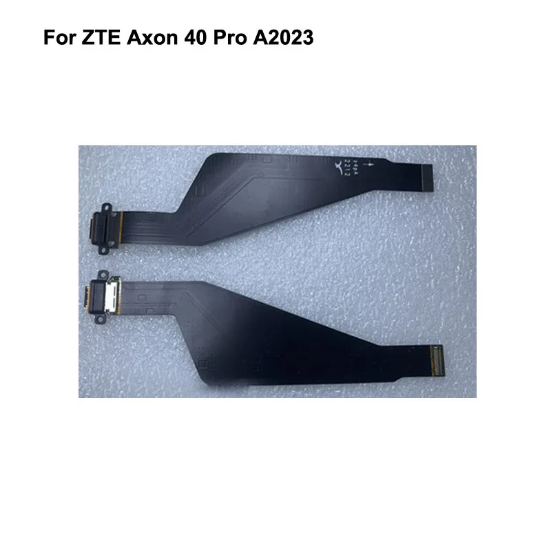 

tested Good For ZTE Axon 40 Pro A2023 Usb Port Charger Dock Connector usb Charging Flex Cable For ZTE Axon 40Pro