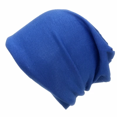 Unisex Gestrickte Wintermütze Einfarbig Hip Hop Slouch Skullies Beanie Lässige Mütze für Damen Herren – Detail 19