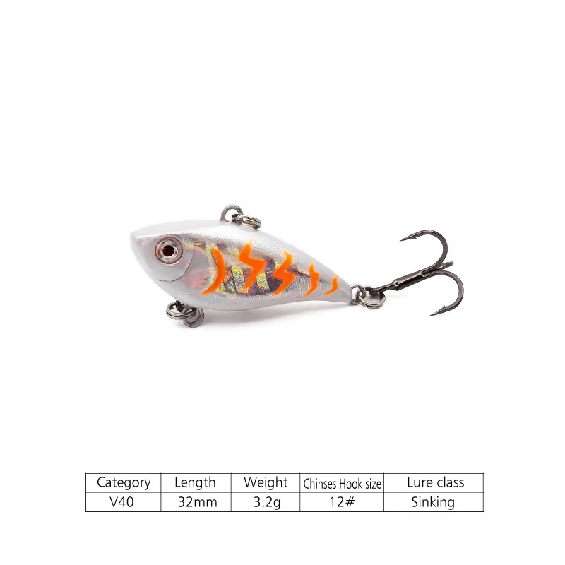 Banshee Lure 32mm 3.2g Soft Vibes Lipless Crankbaits Vibes Lipless