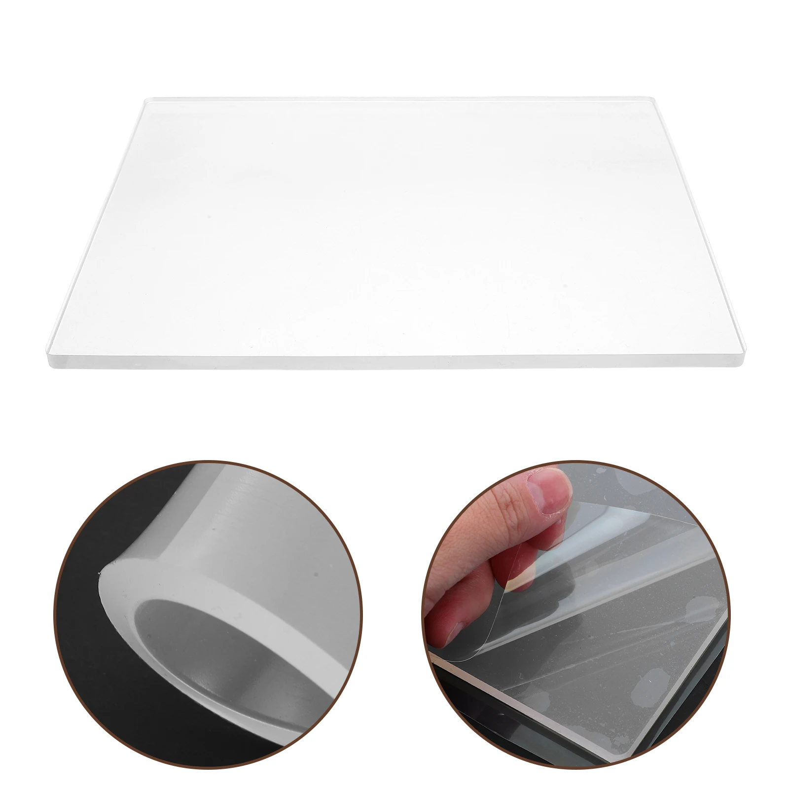 Verdickte 10mm Gel Platte A5 A4 A3 Gel Druck Platte Wiederverwendbare Gel Platte Für Druck Handwerk Gel Pad druckgrafik Presse Gelli Platte – Detail 10