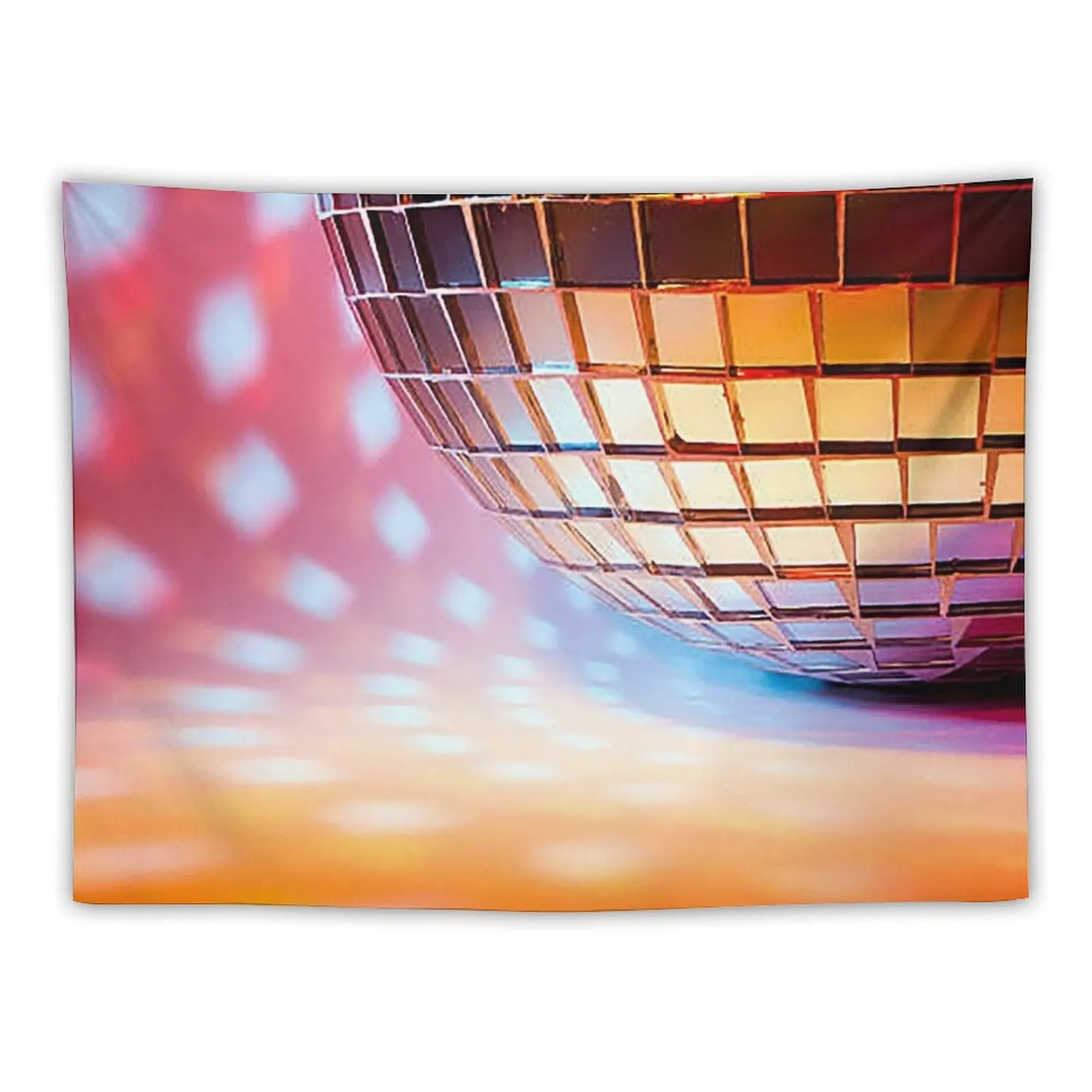 

Disco Ball, Disco dancing, nightclub, dance floor, light show, Tapestry Decoration For Bedroom Cute Room Things Tapestry