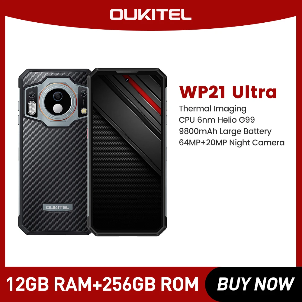 Oukitel WP21 Ultra Rugged Phone 6.78' FHD+ 9800mAh 12GB 256GB Cell Phone  64MP G99 120 Hz Mobile Phone 66W - AliExpress