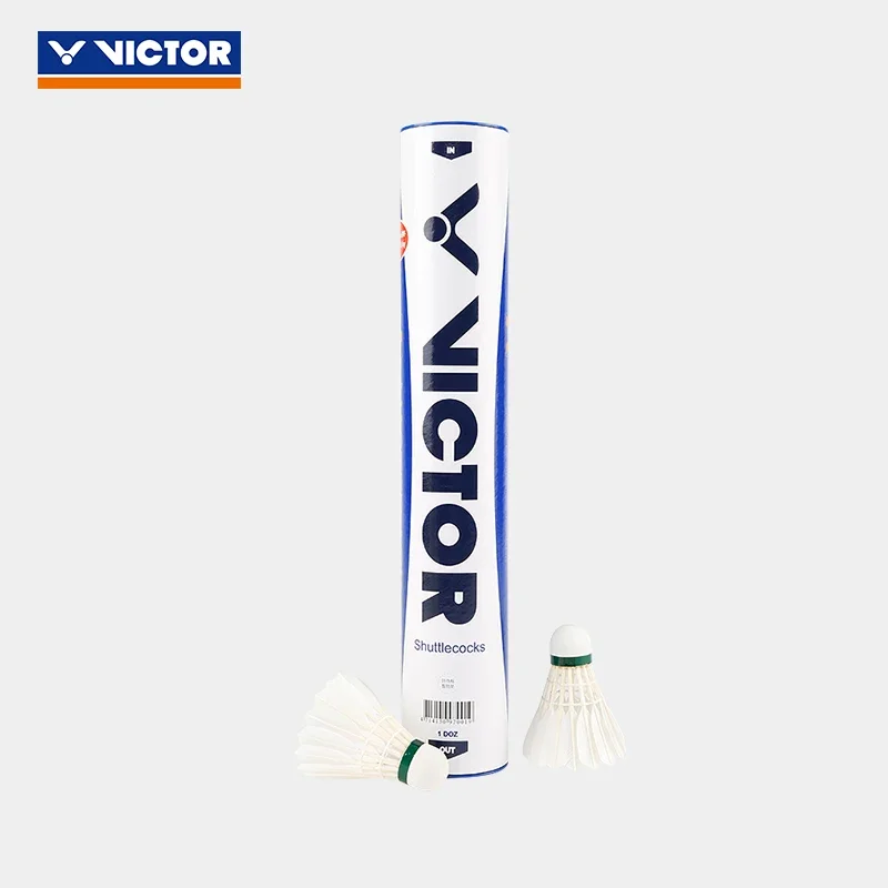 VICTOR Badminton Special Selection Goose Feather Ball 12 Master ACE MS-ACE Victory In Hand