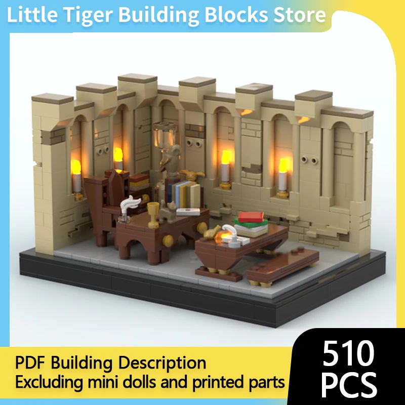 Magical Movie Model MOC Building Bricks Transfiguration Classroom ...
