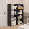Dustproof Wardrobe High Capacity Partition Clothes Rack Closet Storage Organizer With Non-Woven Fabric Cover for Bedroom 4