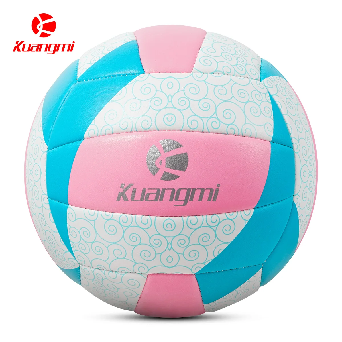 kuangmi-ステッチされたpvcソフトレザーバレーボールマシン、競技トレーニングボール、大人用機器、サイズ5、新しいスタイル