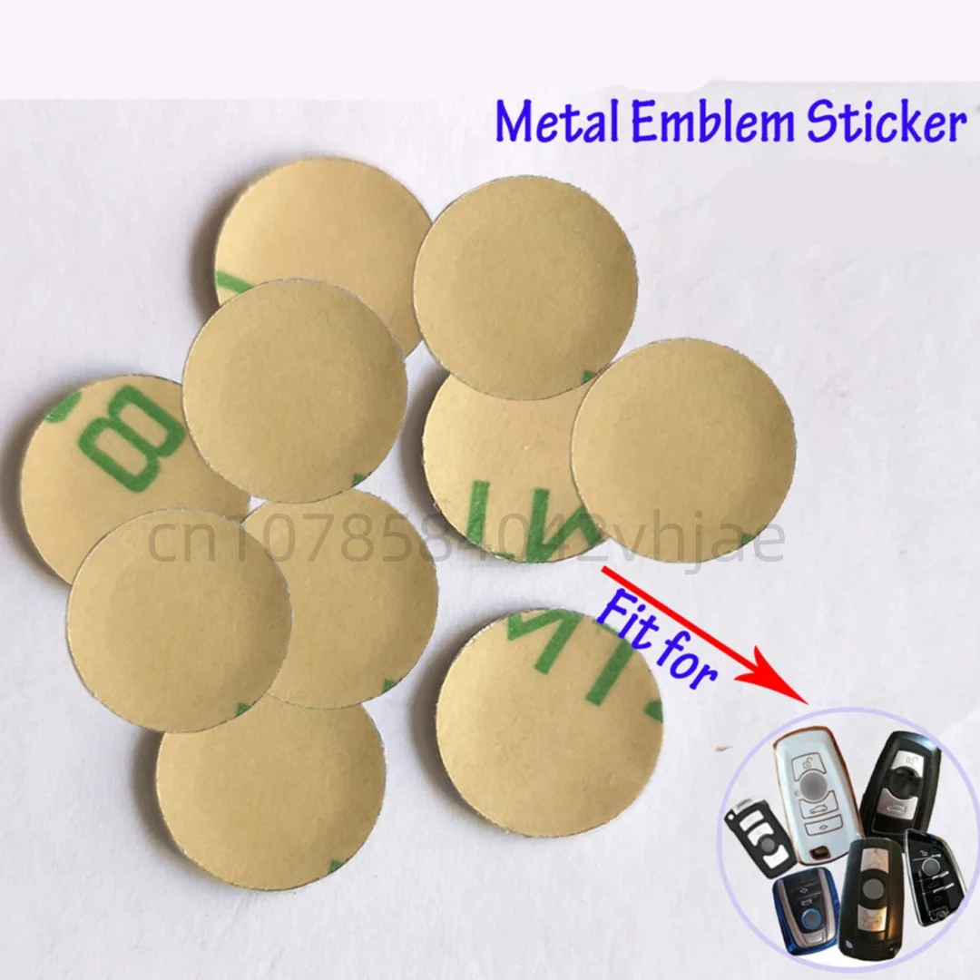 

5/10PCS 11mm(diameter) Car Key Emblem Metal Sticker Logo Decal For BMW X1 X2 X3 X4 X5 X6 X7 E90 E46 E39 E36 E70 E87 E30 E34