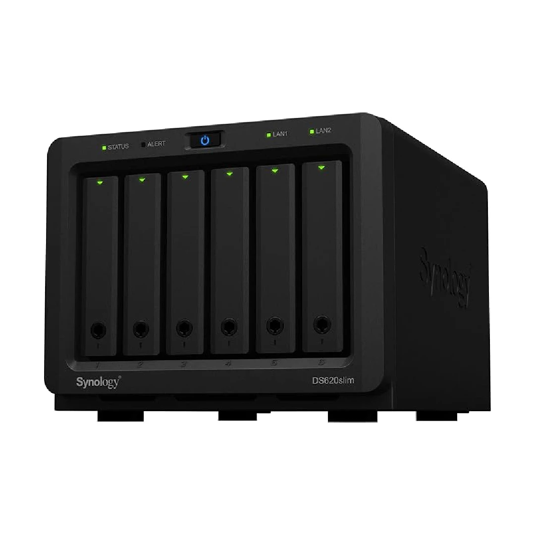 시놀로지 6베이 2.5인치 NAS 디스크스테이션 DS620슬림 (디스크 미포함)