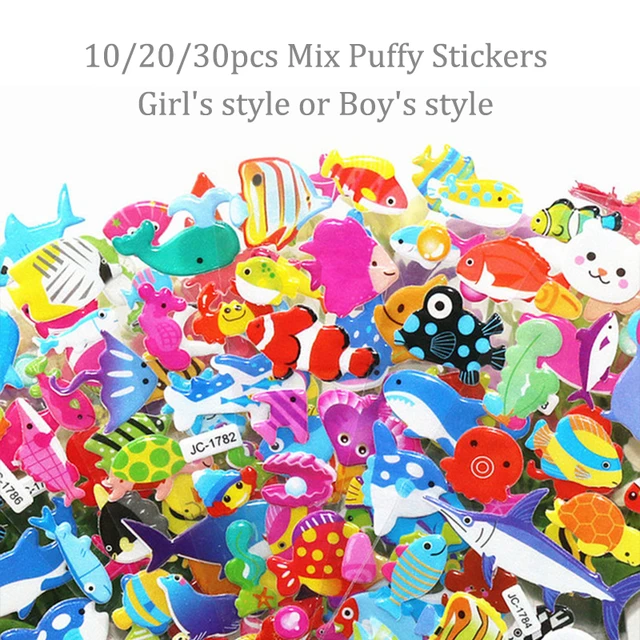 30 Sheets Stickers Kids Girls Boys, Different Stickers Kids