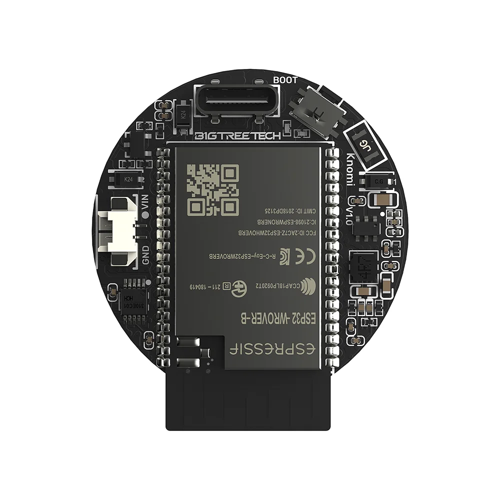 Tela Circular Bigtreetech para Impressoras 3d Klipper Voron V2.4 Voron Stealthburner Capacitivo Knomi V2.0 V1.0 1.28 Display - Imagem 5