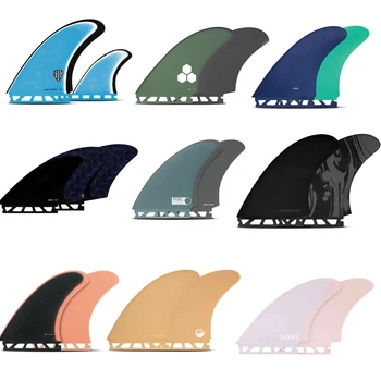 Twin surfboard fins 1