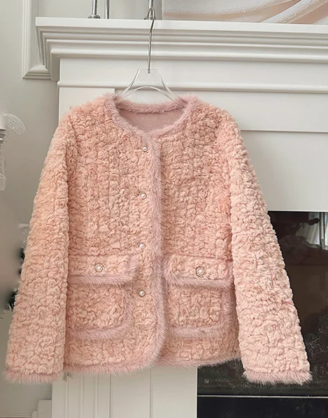 

Women's Clothing Fashion Faux Fur Coat Winter New 24