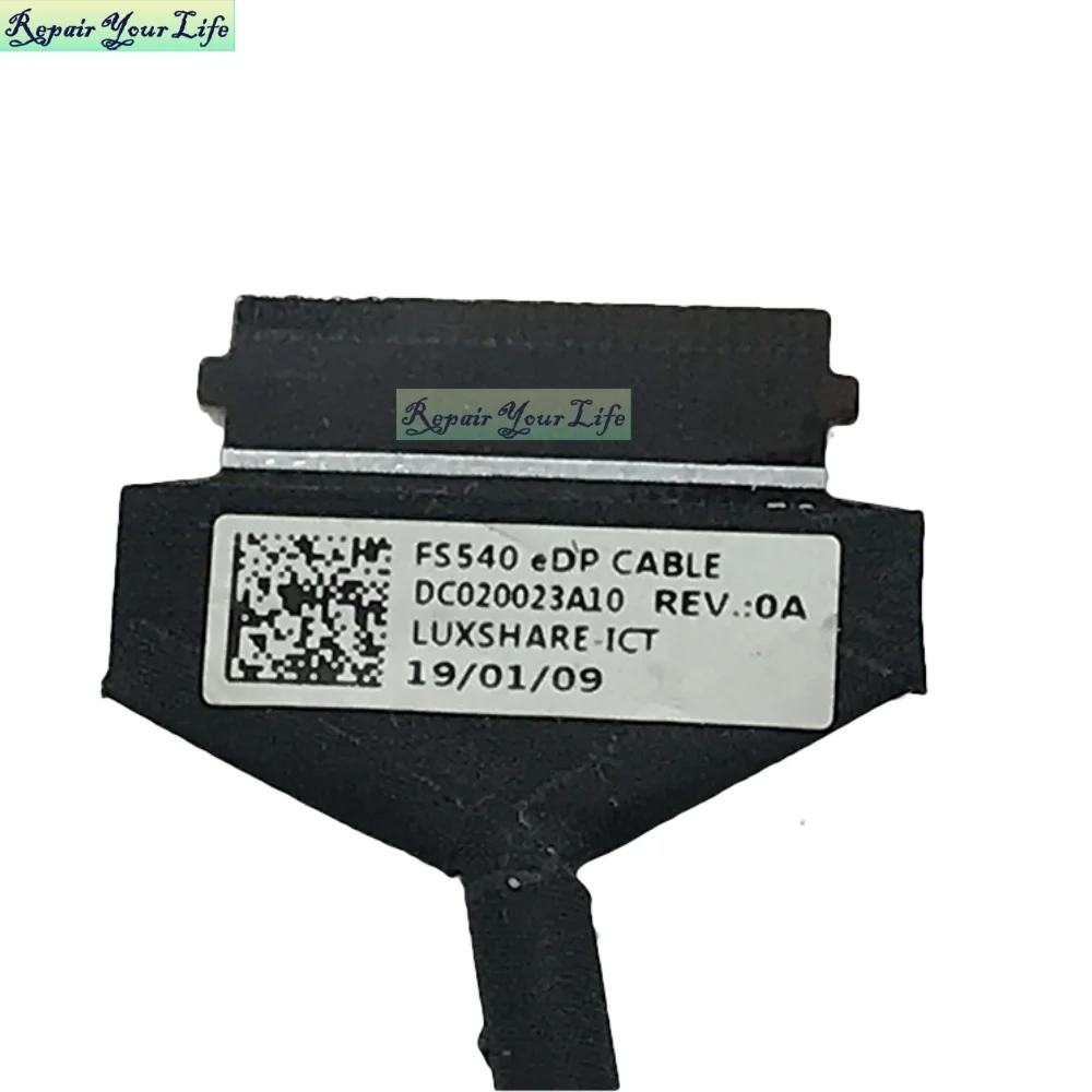 노트북 LCD 케이블 커넥터, Lenovo S145-15IWL 15IIL 15IKB V15-IWL V15-ADA FS540 EDP LVDS 스크린 플렉스 DC020023A00 DC020023A10