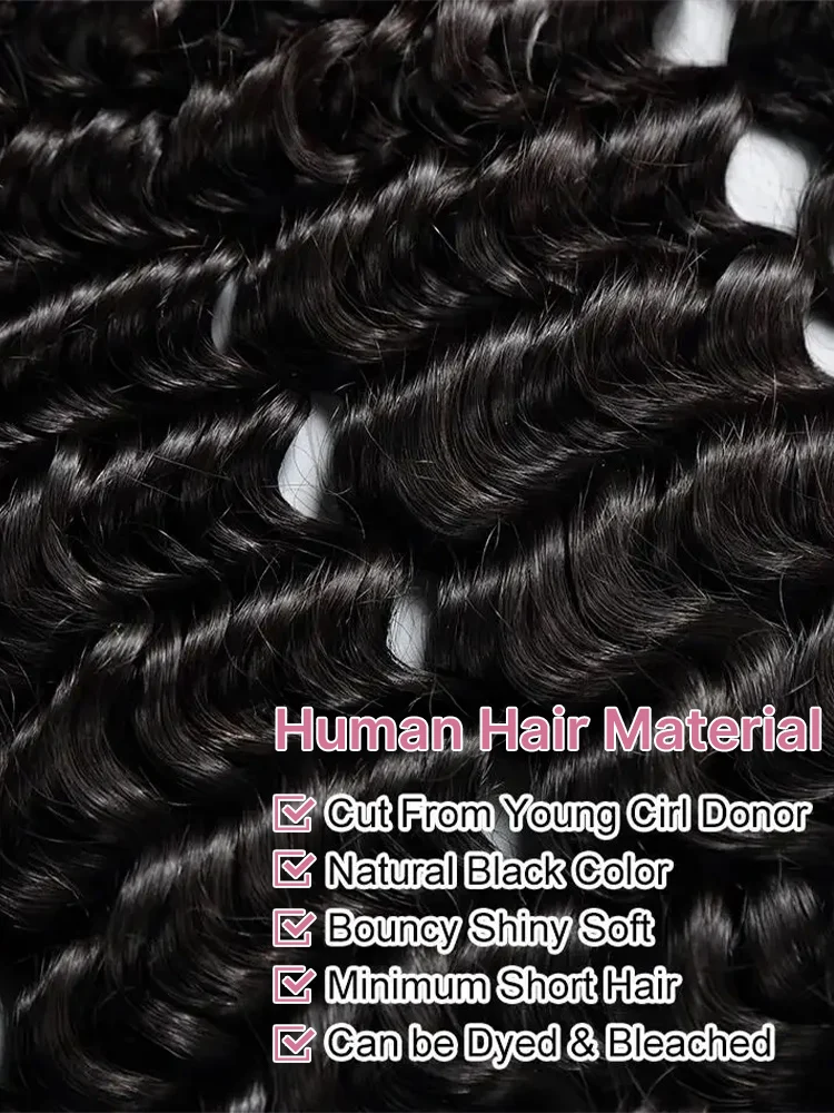 300 High Density 13x4 13x6 HD Curly Lace Front Human Hair Wigs Brazilian 40 50 Inch Deep Wave Frontal Wig Water Wave Human Hair Wigs 7x5 Glueless Wigs Human Hair Ready To Wear And Go Virgin Hair Preplucked 6