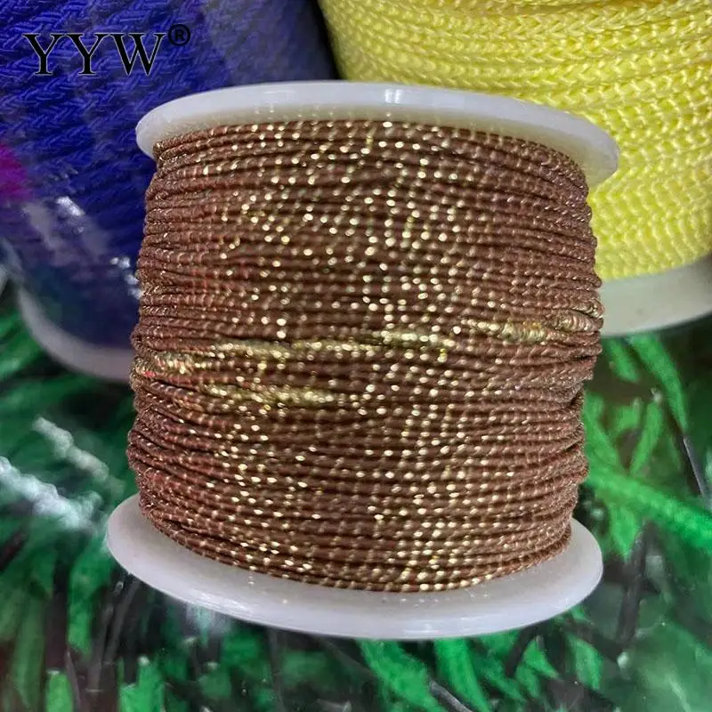 1mm 100Yard/Spool Nylon Cord Rope Chinese Knot Macrame Cord Rope For Jewelry Making DIY Shamballa Bracelet Jewelry Accessories