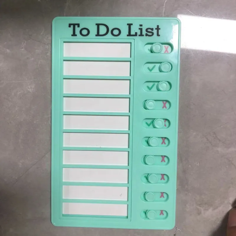 Children's Reusable Chore and Task Planning Board - Portable Daily Checklist & Memo Chart