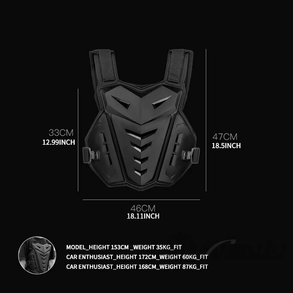 오프로드 오토바이 바디 아머 조끼 남성용 Anti-fall Motocross Armor Vest 경량 MTB ATV 오토바이 타기 보호 장비