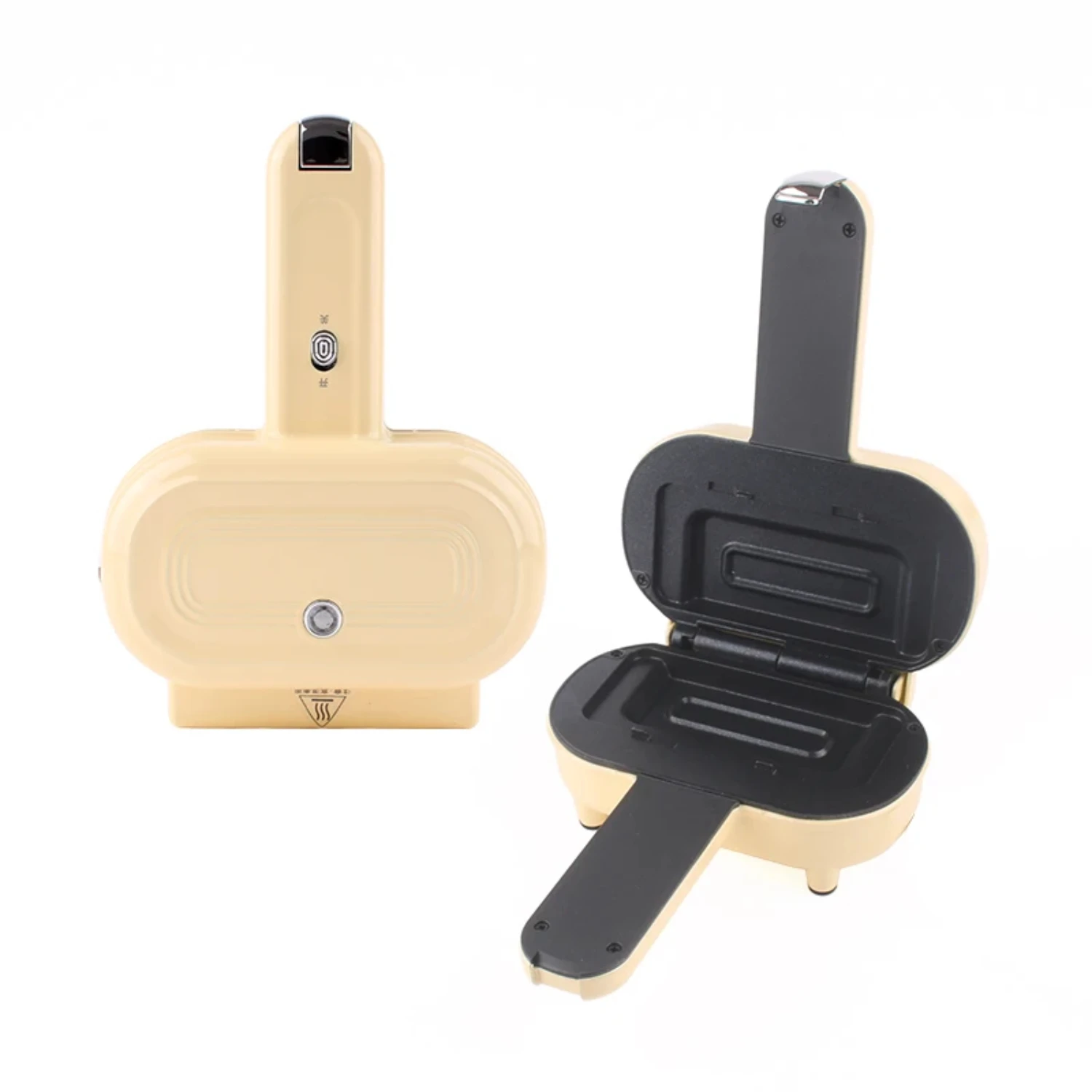 Double-Sided Press Sandwich Machine Frying Baking Pan Mini Cheese Grill Breakfast Maker Bread Hot Dog Toaster Oven