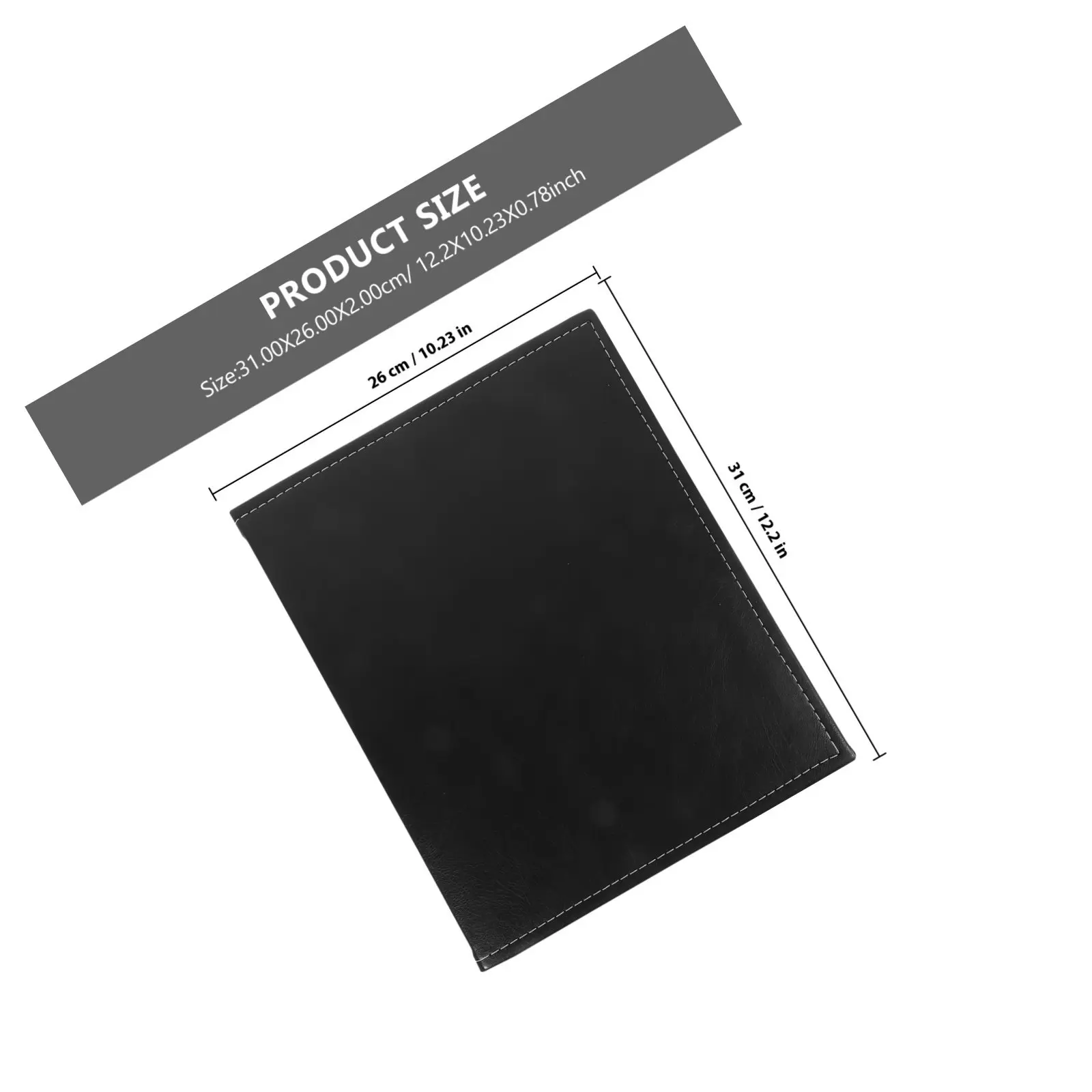 경량 플라스틱 파일 폴더 정리함 (내부 삽입형 디자인, 증명서, 시험지, 문서, 메뉴, 프로필 등에 적합)