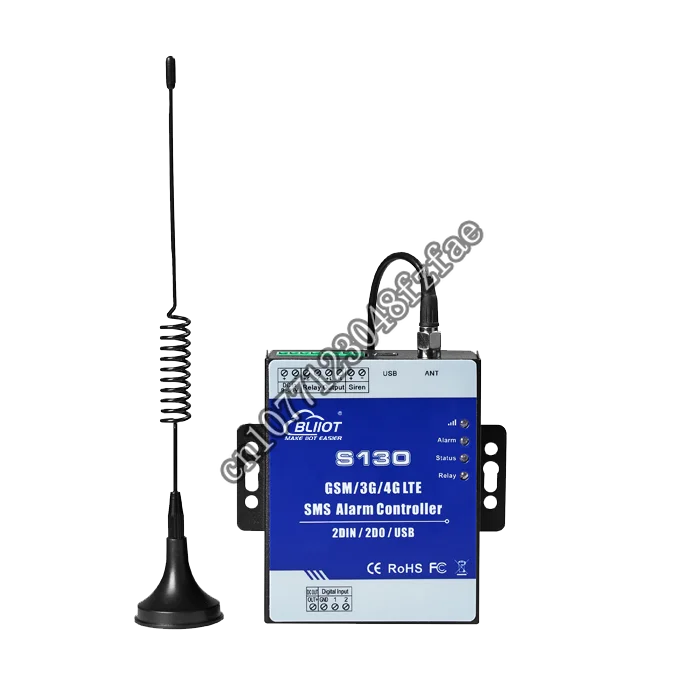 

2DIN+2DO 4G SMS Remote Monitoring and Control Alarm System