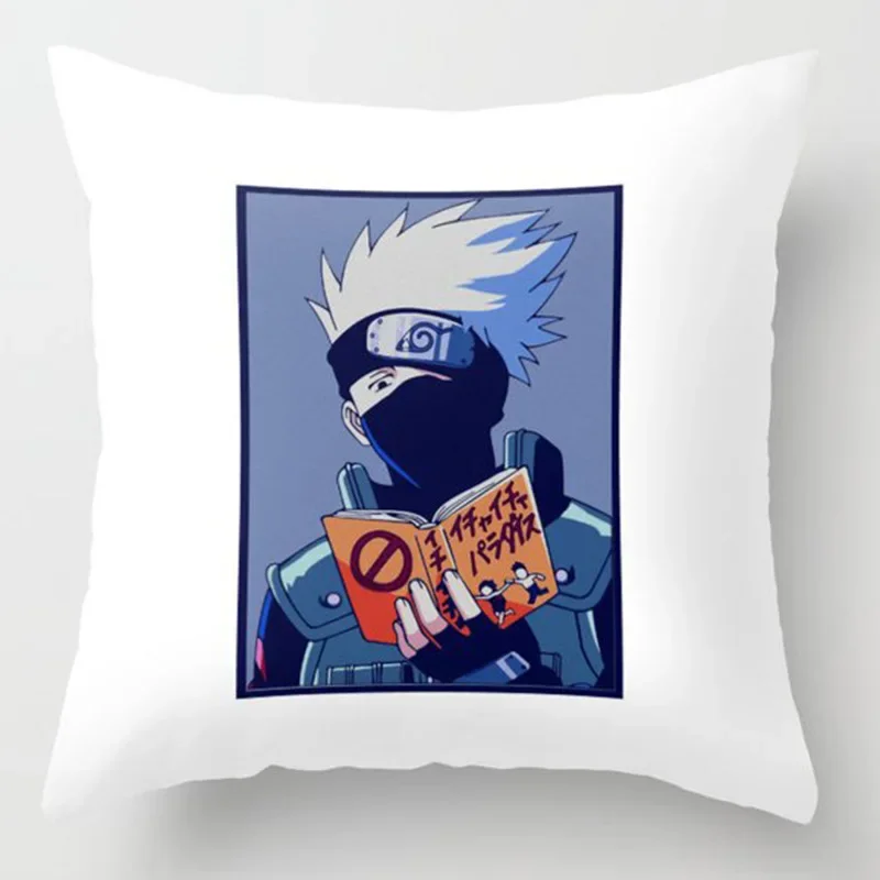 Naruto Red Cloud Uchiha Itachi Decorative Square Pillow Cover