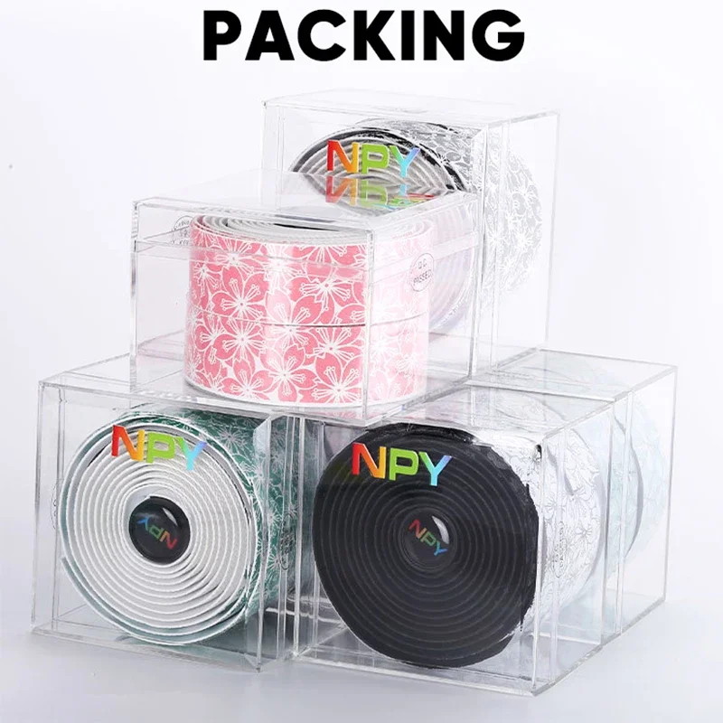 Road Bike Handlebar Tape Strap Gravel Handles Cover Sakura Pattern Shock Absorber Soft Grip Tape